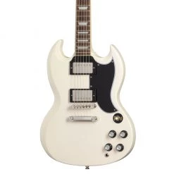 Epiphone - 1961 Les Paul SG Standard - Aged Classic White Electric Guitars