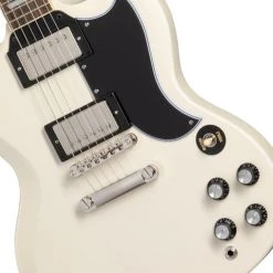 Epiphone - 1961 Les Paul SG Standard - Aged Classic White Electric Guitars