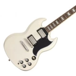 Epiphone - 1961 Les Paul SG Standard - Aged Classic White Electric Guitars