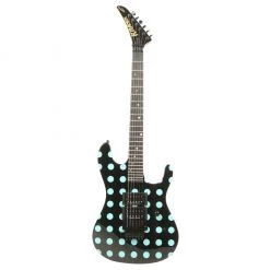Kramer Nightswan Black/Black Polka Dot Electric Guitars