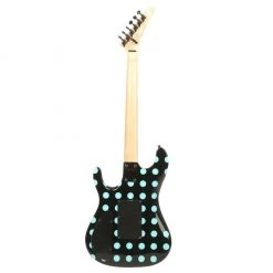Kramer Nightswan Black/Black Polka Dot Electric Guitars