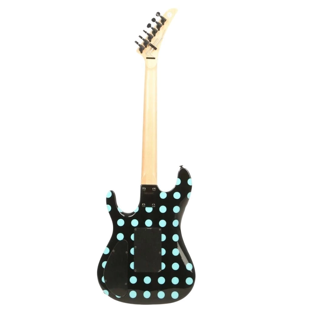 Kramer Nightswan Black/Black Polka Dot Electric Guitars