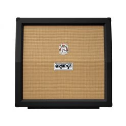 Orange PPC412AD Angled Cabinet - Black Electric Guitar Amps