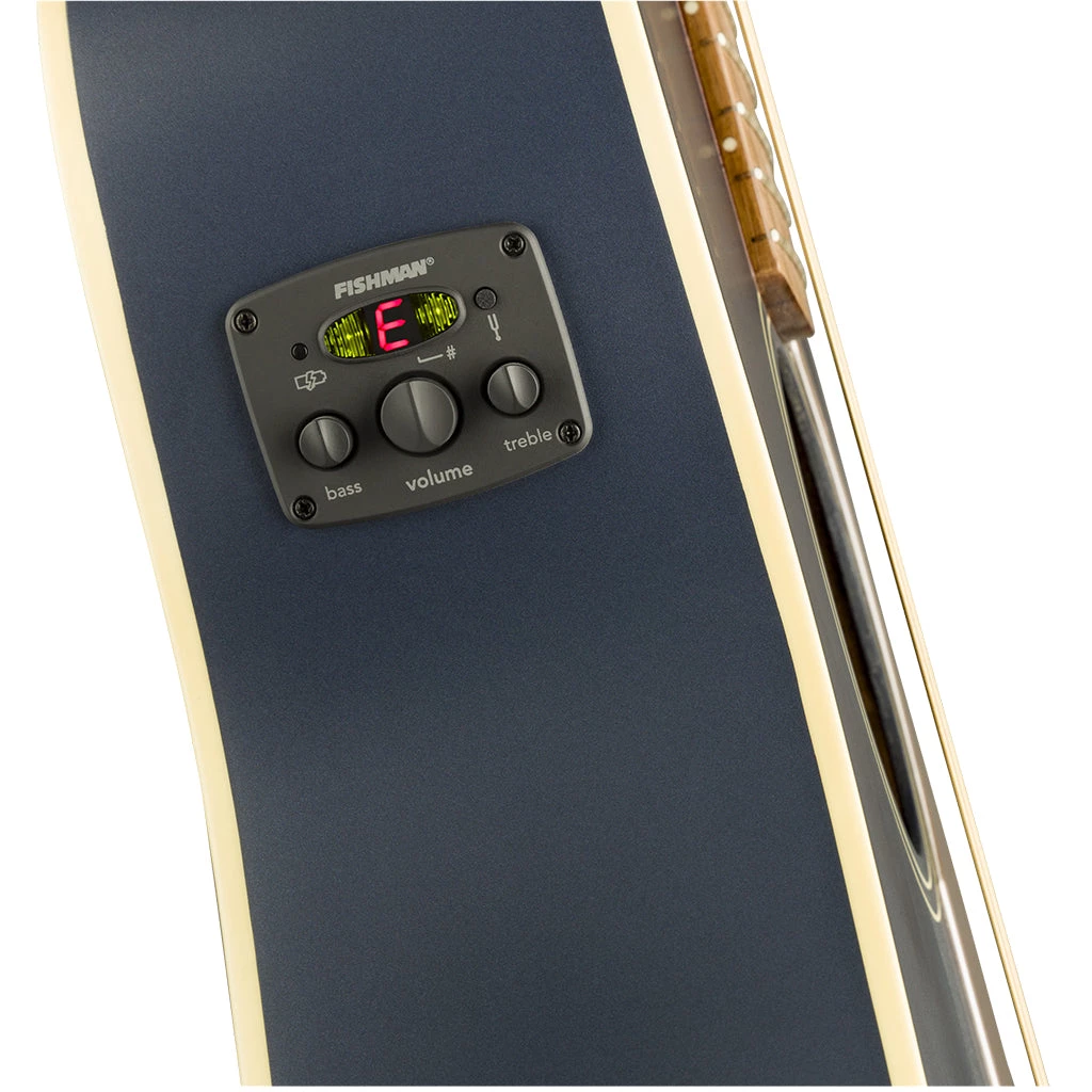 Acoustic Guitars Fender - Malibu Player - Midnight Satin - Walnut Fingerboard