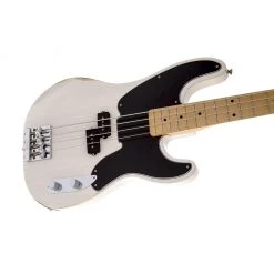 Fender Roadworn Mike Dirnt Precision Bass - White Blonde - Maple Fretboard Bass Guitars