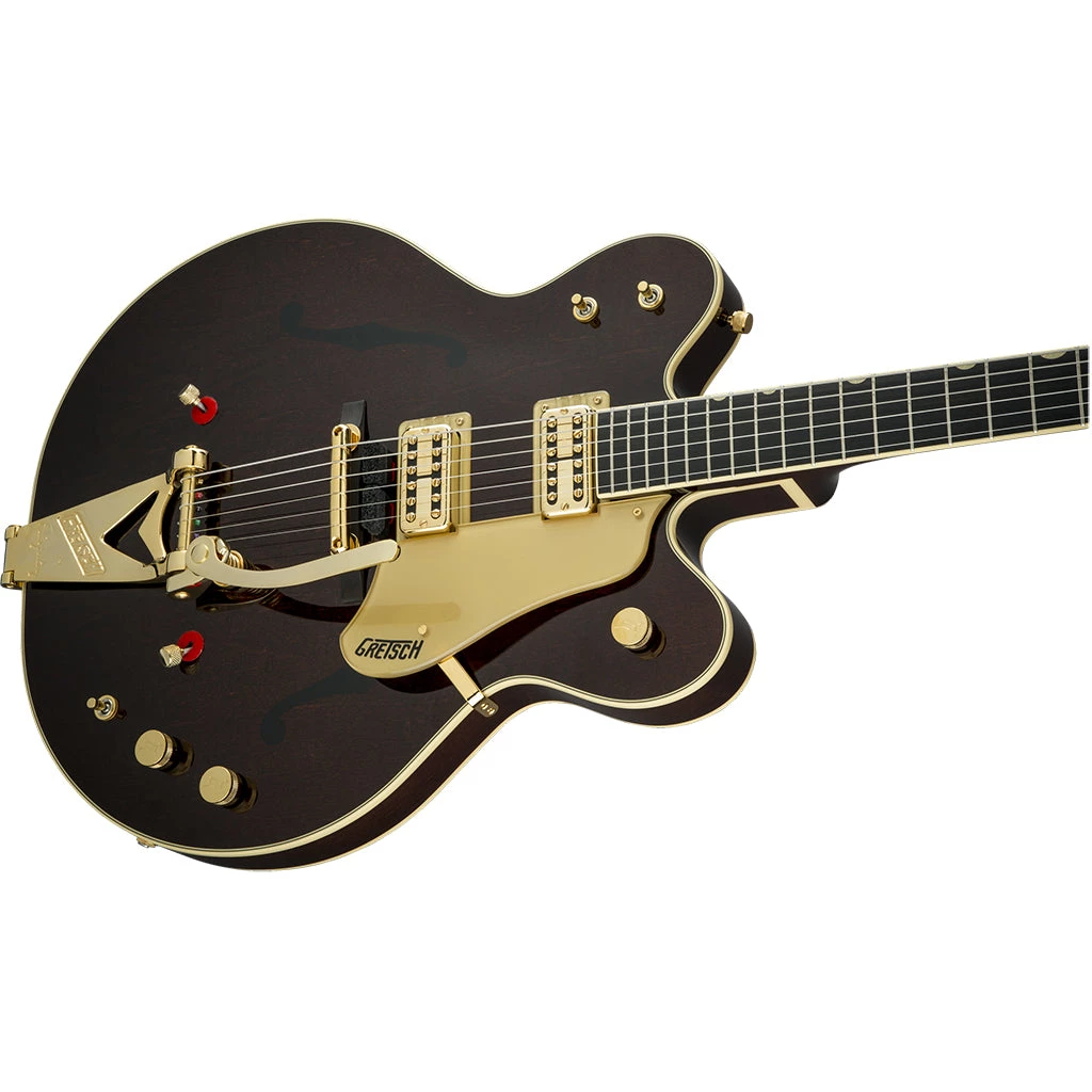 Gretsch - G6122T-62 Vintage Select Edition '62 Chet Atkins® Country Gentleman® - Ebony - Walnut Stain Electric Guitars