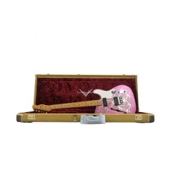 Electric Guitars Fender Custom Shop - Limited Edition Dual P90 Pink Paisley Telecaster - Relic