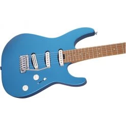 Electric Guitars Charvel - Pro-Mod DK22 SSS 2PT CM - Electric Blue - Caramelised Maple Fingerboard