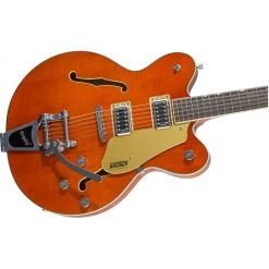 Gretsch - G5622T Electromatic Center Block Double-Cut With Bigsby - Orange Stain Electric Guitars