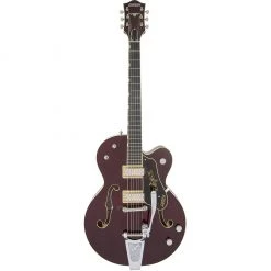 Electric Guitars Gretsch - G6120T Limited Edition '59 Nashville® Single-Cut With Bigsby® Ebony Fingerboard - Dark Cherry Stain