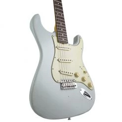 Fender Custom Shop - 1963 Stratocaster Journeyman Relic - Super Faded Aged Sonic Blue Electric Guitars