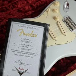 Fender Custom Shop - 1963 Stratocaster Journeyman Relic - Super Faded Aged Sonic Blue Electric Guitars