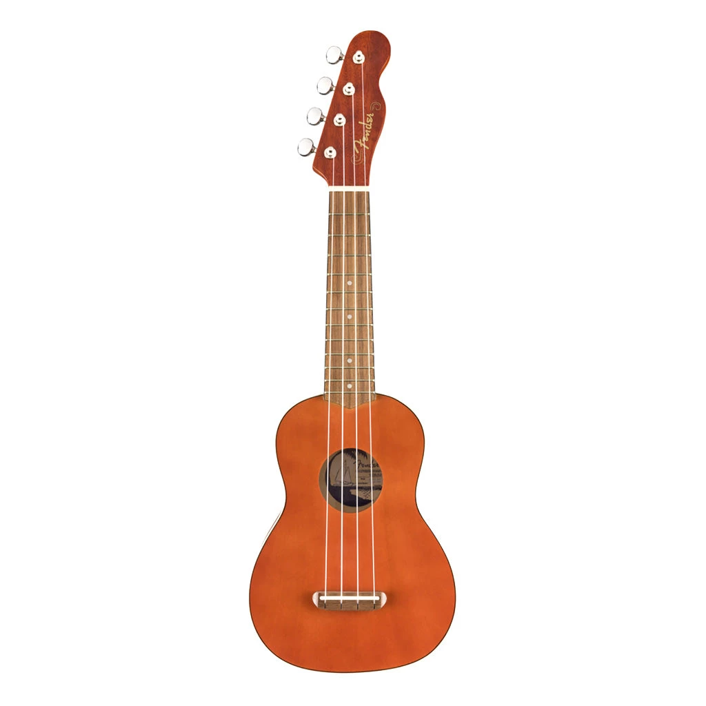 Ukuleles Fender Venice Soprano Uke, Walnut Fingerboard, Natural