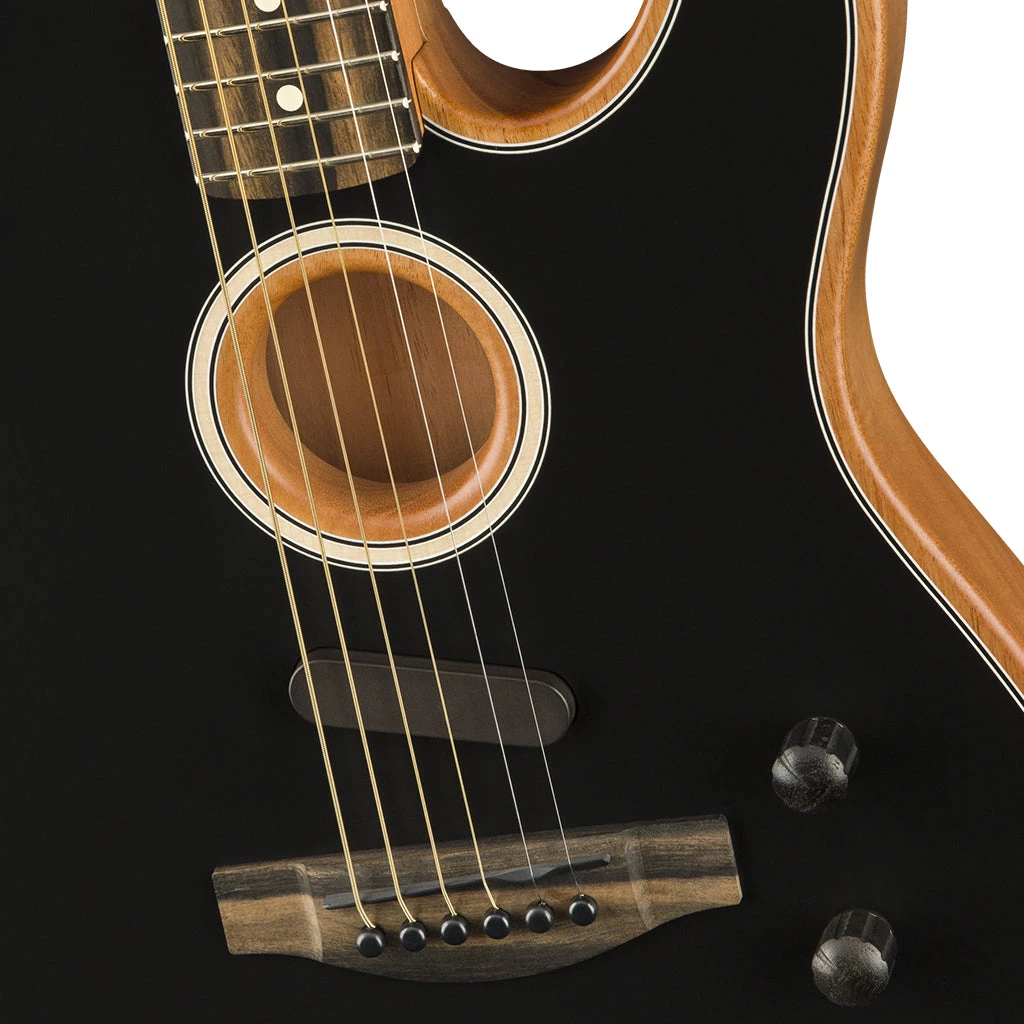 Acoustic Guitars Fender American Acoustasonic® Telecaster®, Ebony Fingerboard, Black