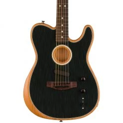 Fender - Acoustasonic® Player Telecaster® - Rosewood Fingerboard - Brushed Black Acoustic Guitars