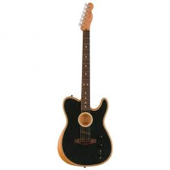 Fender - Acoustasonic® Player Telecaster® - Rosewood Fingerboard - Brushed Black Acoustic Guitars
