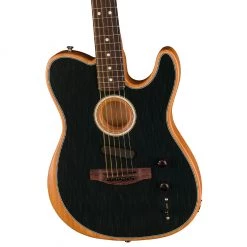 Fender - Acoustasonic® Player Telecaster® - Rosewood Fingerboard - Brushed Black Acoustic Guitars