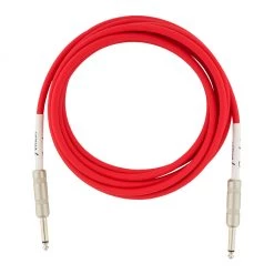 See All Fender - Original Series Instrument Cable, 10', Fiesta Red