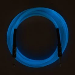 Fender - Professional Glow In The Dark Cable, Blue, 10' See All