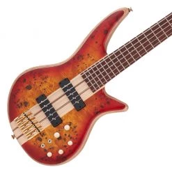 Jackson - Pro Series Spectra Bass SBP V, Caramelized Jatoba Fingerboard, Transparent Cherry Burst