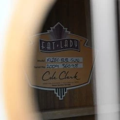 Cole Clark Fat Lady 2EC - All Blackwood Sunburst