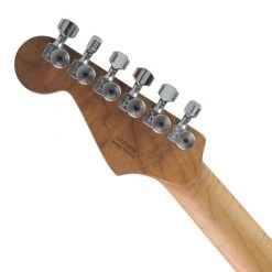 Charvel - USA Select DK24 HH 2PT CM, Caramelized Flame Maple Fingerboard, Oxblood Electric Guitars