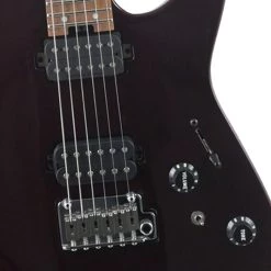 Charvel - USA Select DK24 HH 2PT CM, Caramelized Flame Maple Fingerboard, Oxblood Electric Guitars