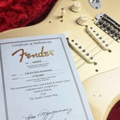Electric Guitars Fender Custom Shop Limited Edition 50's Stratocaster Journeyman Relic - Desert Sand - Rosewood Neck