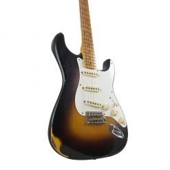Fender Custom Shop - 57 Stratocaster - Relic - Wide Fade 2 Colour Sunburst Electric Guitars