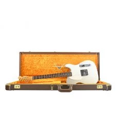 Fender Custom Shop'59 Esquire Custom - Journeyman Relic - Aged Inca Silver Electric Guitars