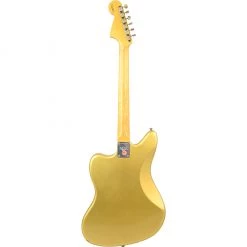 Electric Guitars Fender Custom Shop Limited Edition 1963 Jaguar Journeyman Relic - Aged Aztec Gold - Rosewood Fretboard