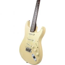 Electric Guitars Fender Custom Shop Limited Edition 50's Stratocaster Journeyman Relic - Desert Sand - Rosewood Neck