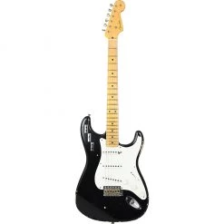 Electric Guitars Fender Custom Shop Private Collection HAR Stratocaster - Black - Masterbuilt By Dennis Galuszka