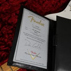 Electric Guitars Fender Custom Shop Private Collection HAR Stratocaster - Black - Masterbuilt By Dennis Galuszka