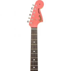 Fender Custom Shop 1964 Jaguar Journeyman Relic - Faded Aged Fiesta Red Electric Guitars