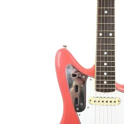 Fender Custom Shop 1964 Jaguar Journeyman Relic - Faded Aged Fiesta Red Electric Guitars