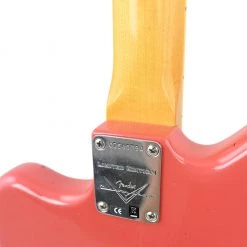 Fender Custom Shop 1964 Jaguar Journeyman Relic - Faded Aged Fiesta Red Electric Guitars