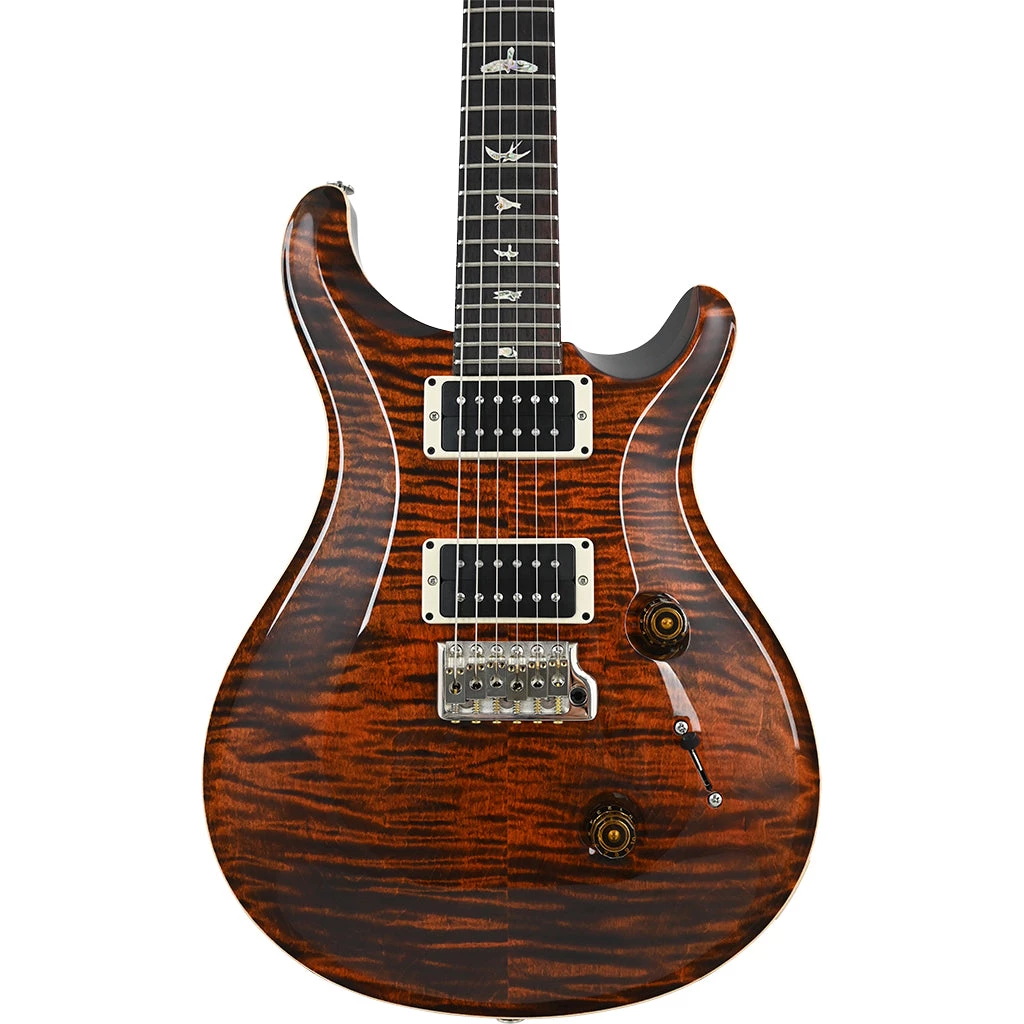 Electric Guitars PRS Custom 24 - Orange Tiger- Pattern Thin