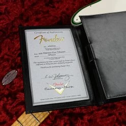 Electric Guitars Fender Custom Shop - 2020 American Custom 60s Telecaster - Emerald Green Transparent