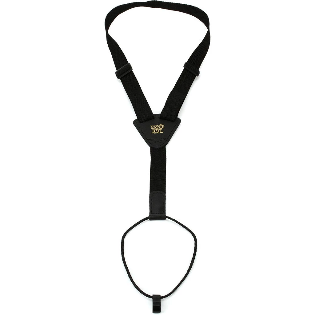 See All Ernie Ball E4224 Ukulele Strap - Black