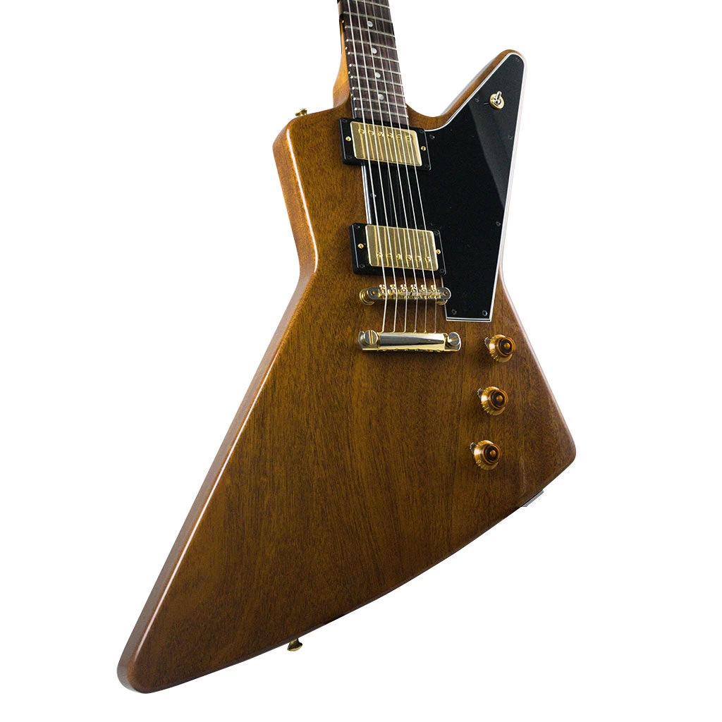 Electric Guitars Gibson Custom Shop 1958 Mahogany Explorer Reissue VOS - Walnut