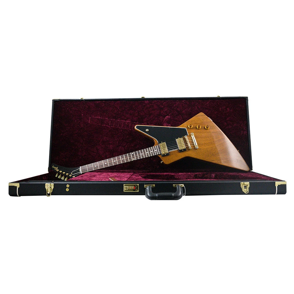 Electric Guitars Gibson Custom Shop 1958 Mahogany Explorer Reissue VOS - Walnut