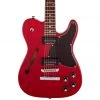 Fender Jim Adkins JA-90 Thinline Telecaster - Crimson Red Transparent Electric Guitars