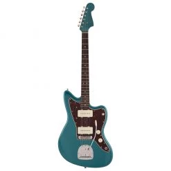 Electric Guitars Fender - Made In Japan Traditional 60s Jazzmaster®, Rosewood Fingerboard, Ocean Turquoise Metallic