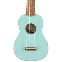 Fender Venice Soprano Uke, Walnut Fingerboard, Daphne Blue Ukuleles