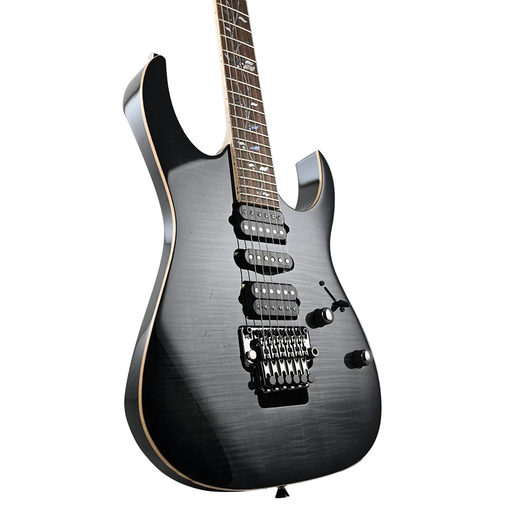 Electric Guitars Ibanez RG8570Z J.custom - Black Rutile