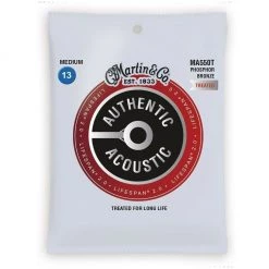 See All Martin Authentic Strings Treated - 13/56 Medium 92/8