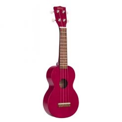 Mahalo Kahiko Soprano Ukulele - Trans Red Ukuleles