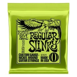 See All Ernie Ball E2221 - Regular Slinky 10-46 Guitar Strings