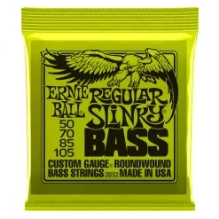 See All Ernie Ball E2832 - Regular Slinky Bass 50-105 Bass Guitar Strings
